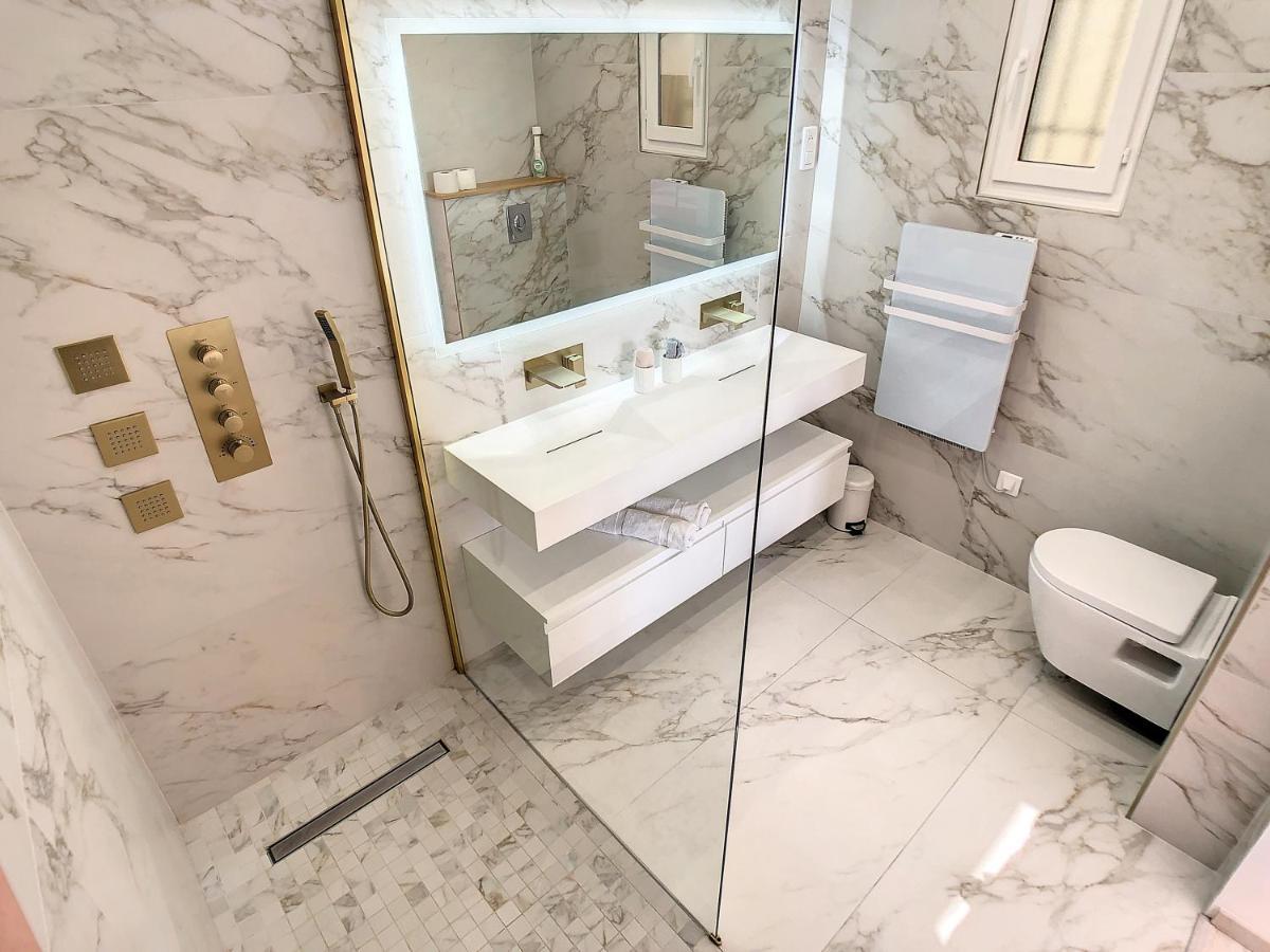 3 Bedrooms Villa Near Cannes - Pool & Jacuzzi - Sea View Mandelieu Zewnętrze zdjęcie