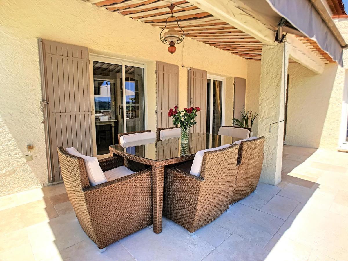 3 Bedrooms Villa Near Cannes - Pool & Jacuzzi - Sea View Mandelieu Zewnętrze zdjęcie